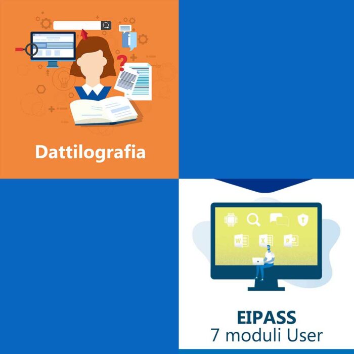 copertina dattilografia eipass 7 moduli